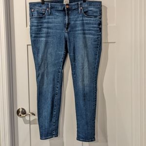 J Crew High Rise Toothpick Jeans